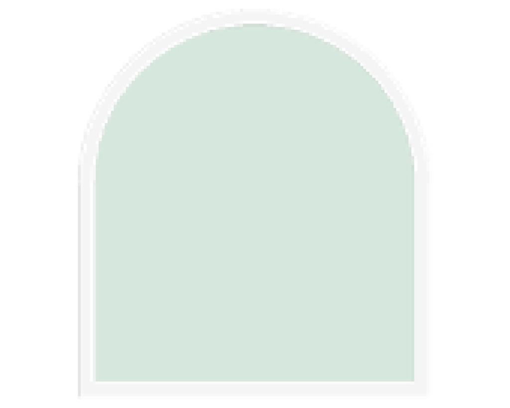 a line drawing of a shape style window