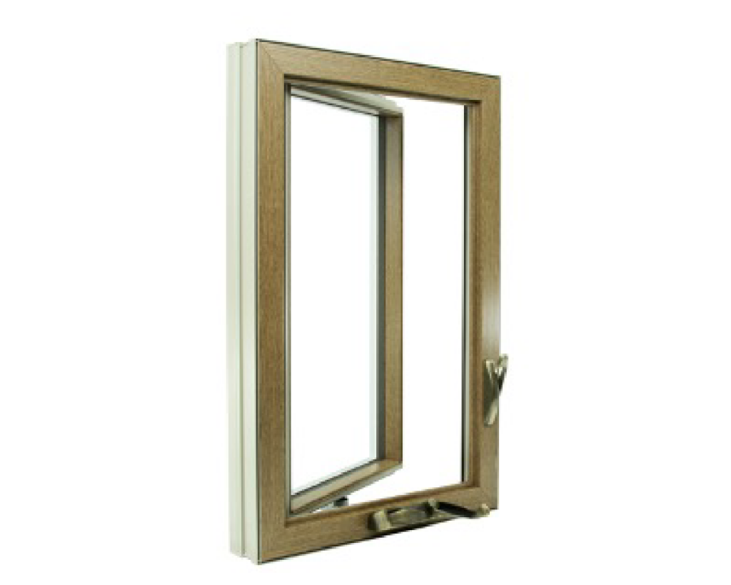 an example of a platinum series casement style window