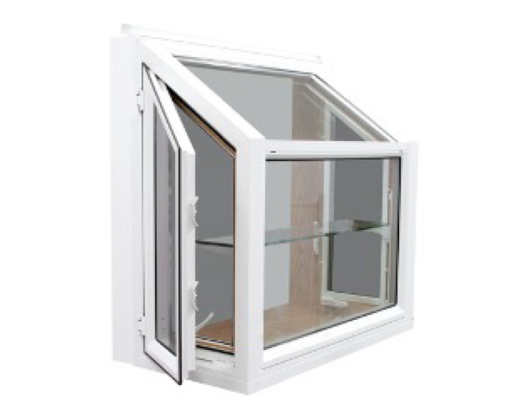 an example of a platinum series garden style window